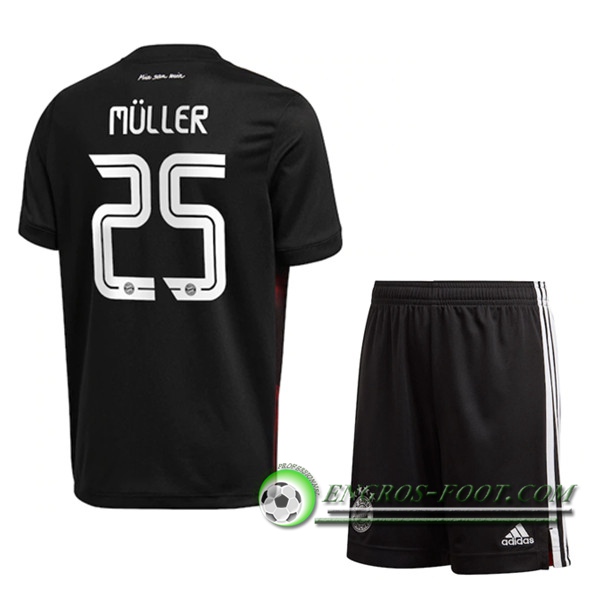 Engros-foot: Maillot de Foot Bayern Munich (Müller 25) Enfants Third 2020/2021 Thailande