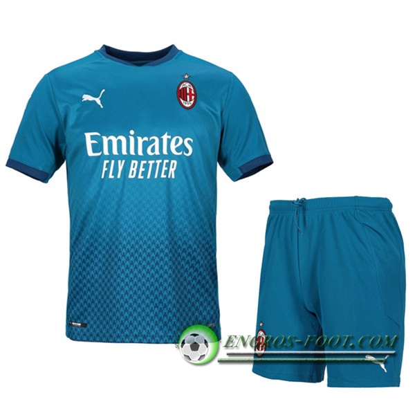 Engros-foot: Nouveaux Maillot de Foot Milan AC Enfant Third 2020/2021 Thailande