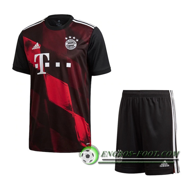 Engros-foot: Nouveaux Maillot de Foot Bayern Munich Enfant Third 2020/2021 Thailande