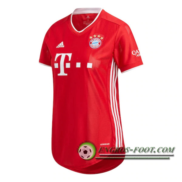 Engros-foot: Nouveaux Maillot de Foot Bayern Munich Femme Domicile 2020/2021 Thailande