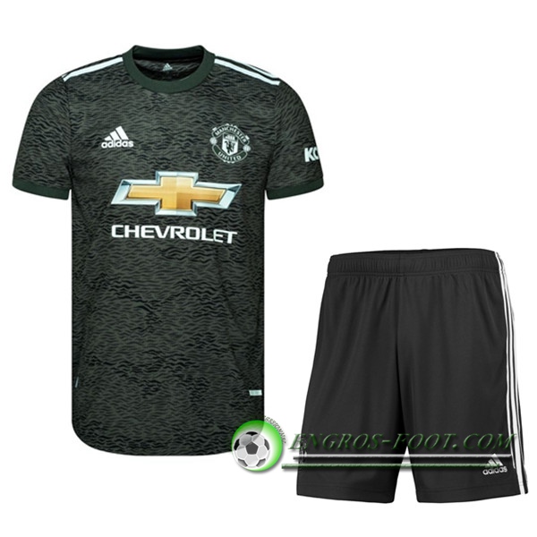 Engros-foot: Jeu Ensemble Maillot Foot Manchester United Exterieur + Short 2020/2021 Thailande