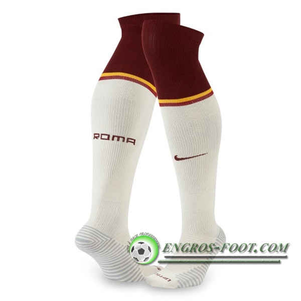 Engros-foot: Chaussettes Foot AS Roma Exterieur 2020/2021 Thailande