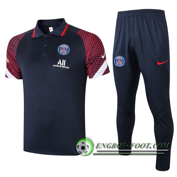 Ensemble Polo Paris PSG + Pantalon Bleu 2020/2021