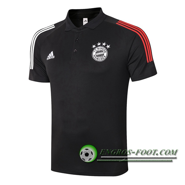 Polo Foot Bayern Munich Noir 2020/2021