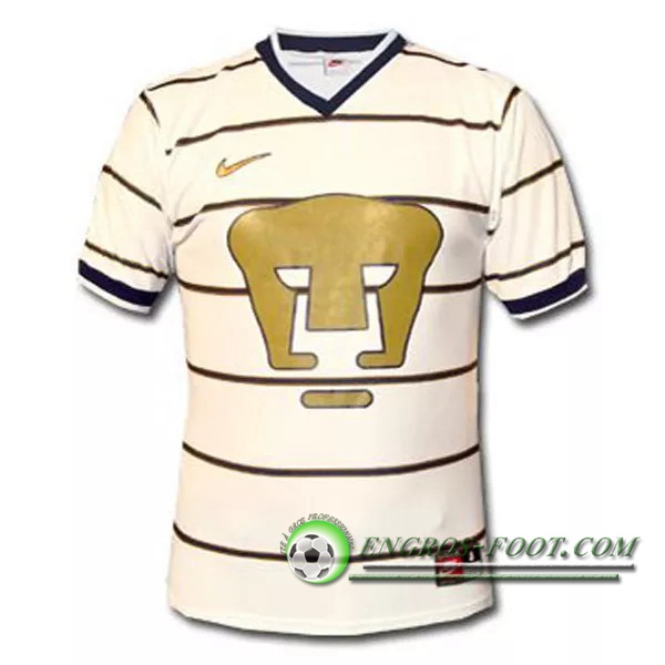 Engros-foot: Maillot de Foot Pumas UNAM Retro Domicile 1997 Thailande