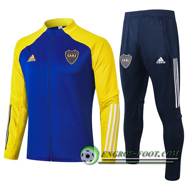 Ensemble Survetement de Foot - Veste Boca Juniors Bleu 2020/2021