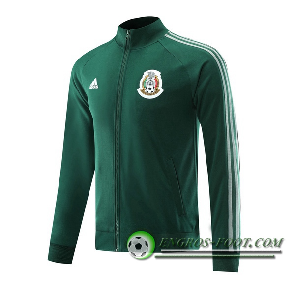 Nouveaux Veste Foot Mexique Vert 2020/2021