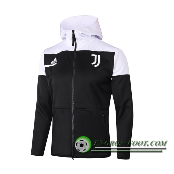 Veste A Capuche Juventus Noir 2020/2021