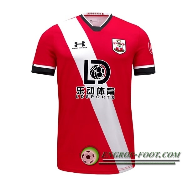 Engros-foot: Jeu Nouveaux Maillot de Foot Southampton Domicile 2020/2021 Thailande