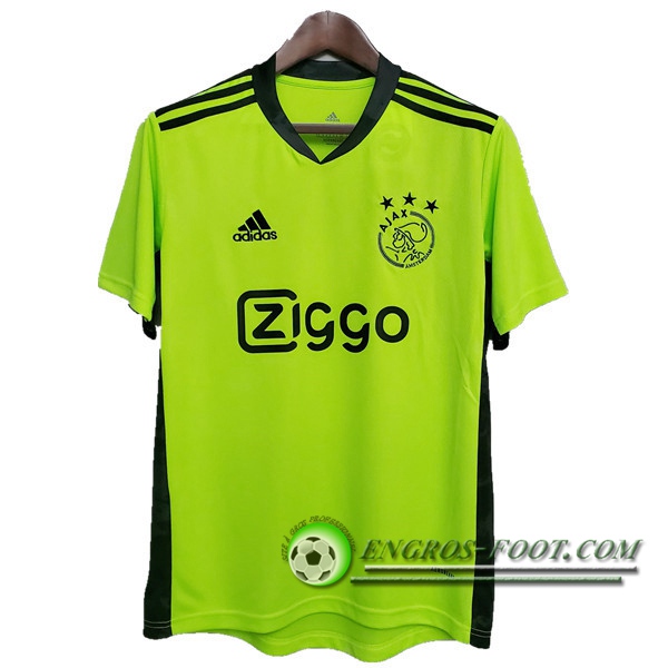 Engros-foot: Jeu Maillot de Foot AFC Ajax Gardien de But Vert 2020/2021 Thailande