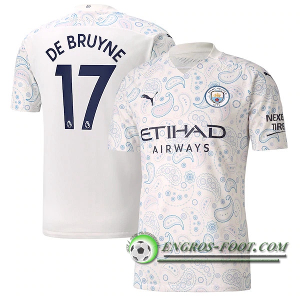 Engros-foot: Jeu Maillot de Foot Manchester City (De Bruyne 17) Third 2020/2021 Thailande