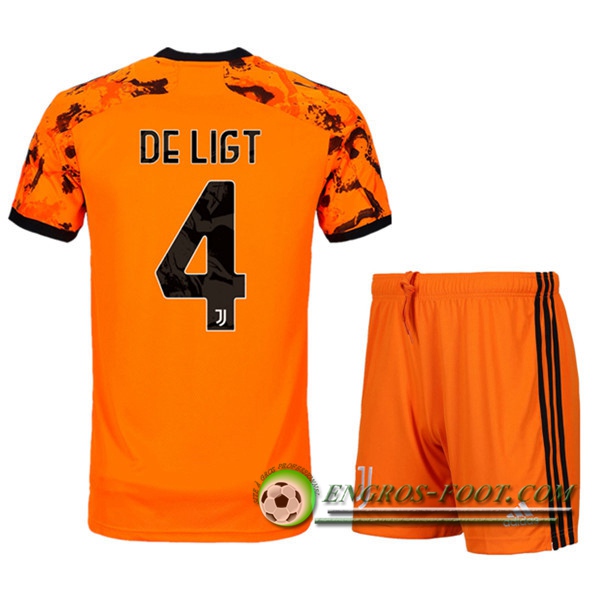 Engros-foot: Maillot de Foot Juventus (DE LIGT 4) Enfants Third 2020/2021 Thailande