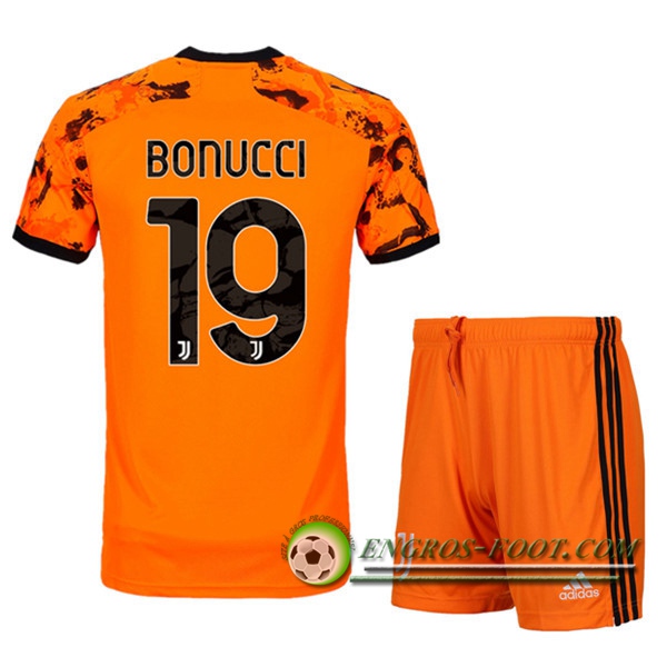 Engros-foot: Maillot de Foot Juventus (BONUCCI 19) Enfants Third 2020/2021 Thailande