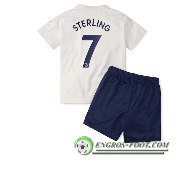 Engros-foot: Maillot de Foot Manchester City (Sterling 7) Enfants Third 2020/2021 Thailande