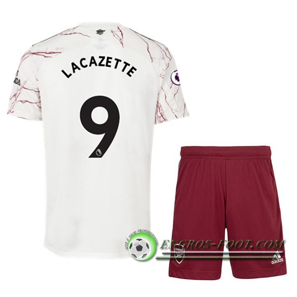 Engros-foot: Maillot Foot Arsenal (Lacazette 9) Enfants Exterieur 2020/2021 Thailande