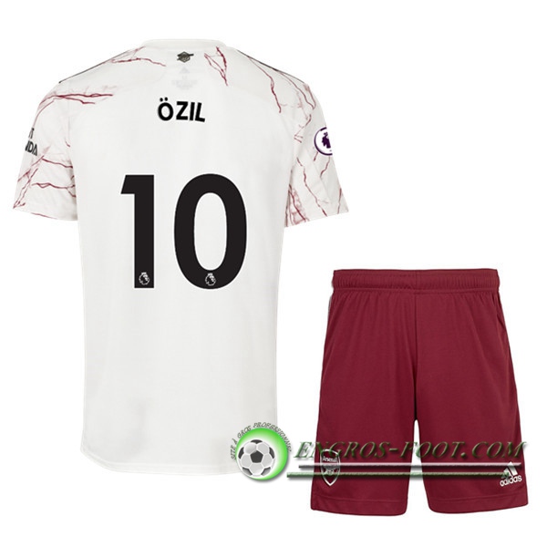 Engros-foot: Maillot Foot Arsenal (?zil 10) Enfants Exterieur 2020/2021 Thailande