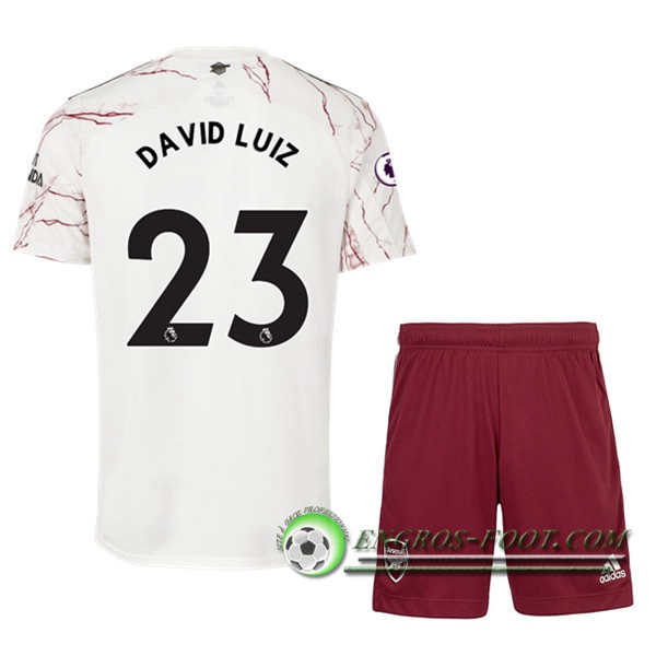 Engros-foot: Maillot Foot Arsenal (David Luiz 23) Enfants Exterieur 2020/2021 Thailande