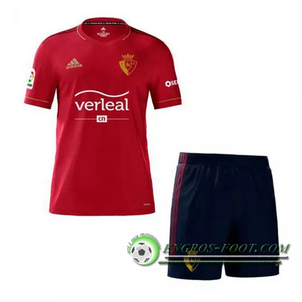 Engros-foot: Maillot de Foot Atletico Osasuna Enfant Domicile 2020/2021 Thailande