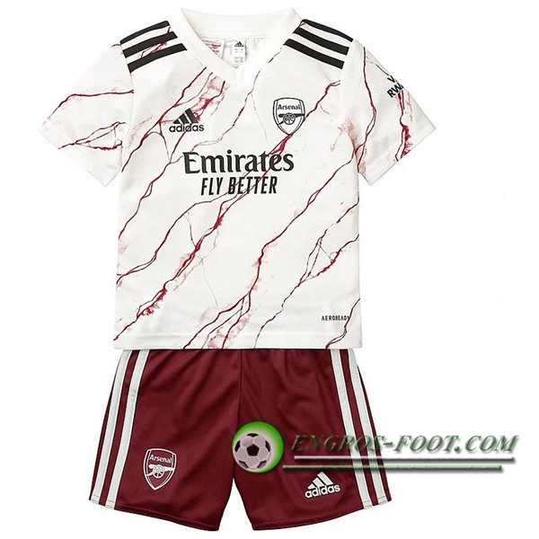 Engros-foot: Maillot de Foot Arsenal Enfant Exterieur 2020/2021 Thailande