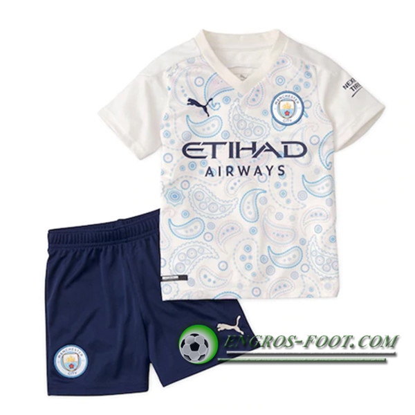 Engros-foot: Maillot de Foot Manchester City Enfant Third 2020/2021 Thailande