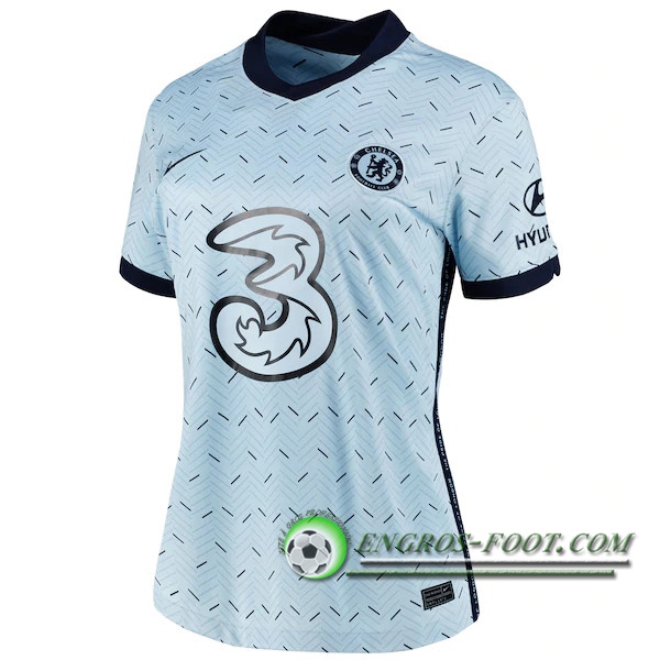 Engros-foot: Maillot de Foot FC Chelsea Femme Exterieur 2020/2021 Thailande