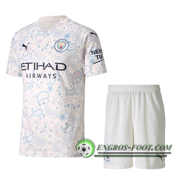 Engros-foot: Jeu Ensemble Maillot Foot Manchester City Third + Short 2020/2021 Thailande