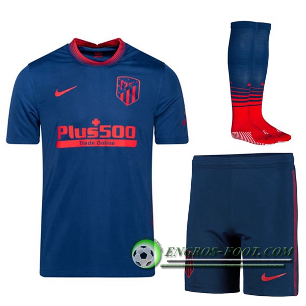 Engros-foot: Jeu Ensemble Maillot Atletico Madrid Exterieur (Short+Chaussettes) 2020/21 Thailande