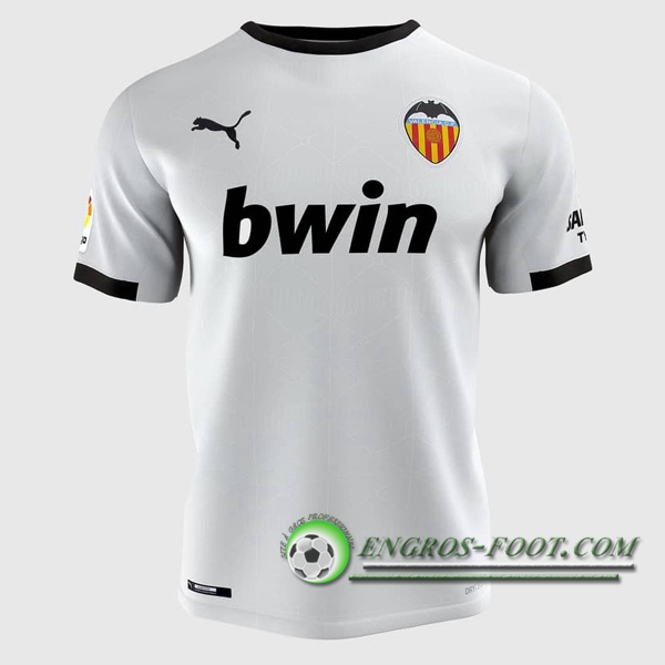 Engros-foot: Jeu Nouveaux Maillot de Foot Valencia CF Domicile 2020/2021 Thailande