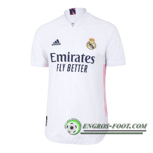 Engros-foot: Jeu Nouveaux Maillot de Foot Real Madrid Domicile 2020/2021 Thailande