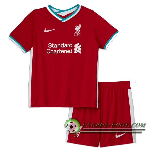 Engros-foot: Nouveaux Maillot de Foot FC Liverpool Enfant Domicile 2020/2021 Thailande