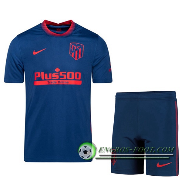 Engros-foot: Jeu Ensemble Maillot Foot Atletico Madrid Exterieur + Short 2020/2021 Thailande