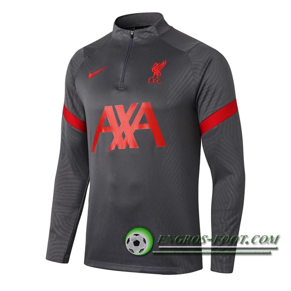 Engros-foot: Sweatshirt Training FC Liverpool Gris 2020/2021 Thailande