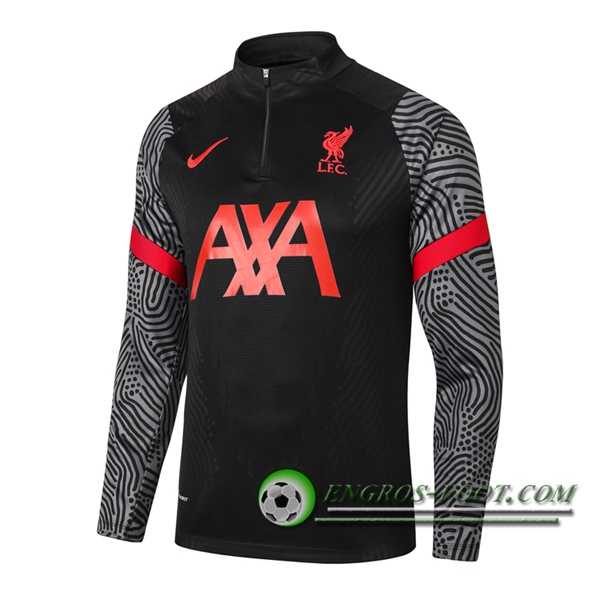 Engros-foot: Sweatshirt Training FC Liverpool Noir 2020/2021 Thailande