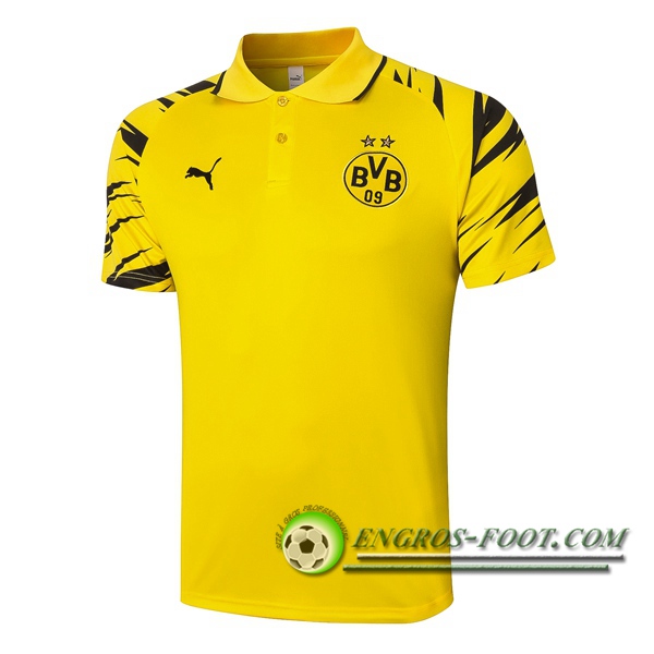 Polo Foot Dortmund BVB Jaune 2020/2021