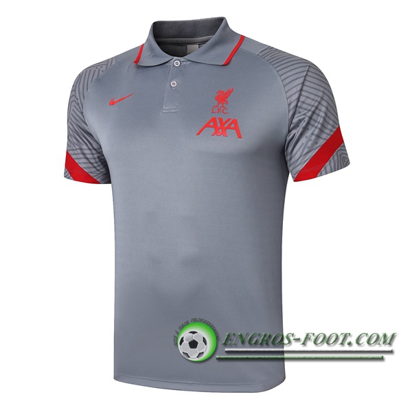 Polo Foot FC Liverpool Gris 2020/2021