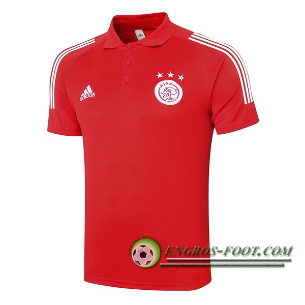 Polo Foot AFC Ajax Rouge 2020/2021