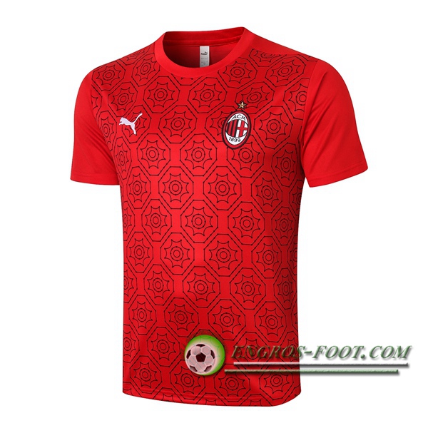 Training T-Shirts Milan AC Rouge 2020/2021