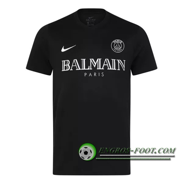 Training T-Shirts Paris PSG Noir 2020/2021