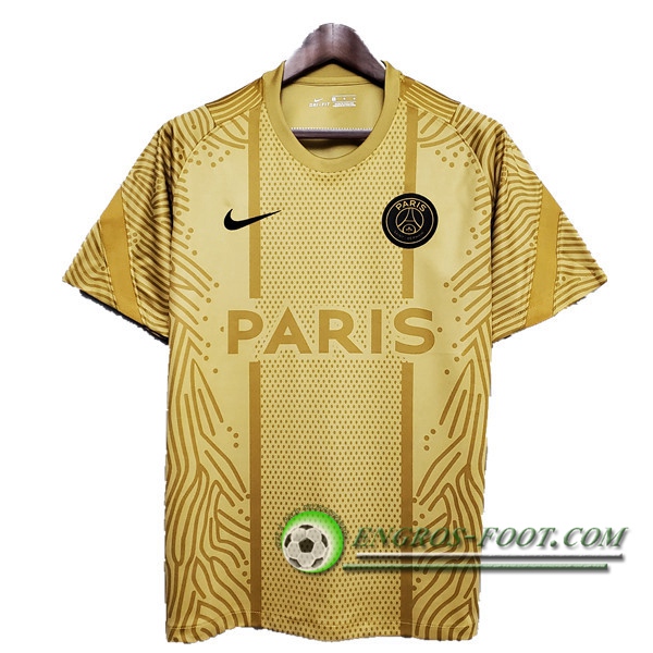 Training T-Shirts Paris PSG Jaune 2020/2021