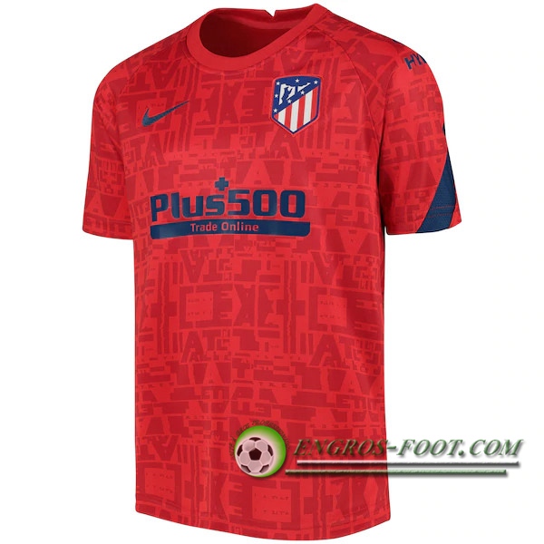 Training T-Shirts Atletico Madrid Rouge 2020/2021