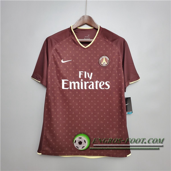 Engros-foot: Jeu Maillot de Foot PSG Retro Domicile 2006/2007 Thailande