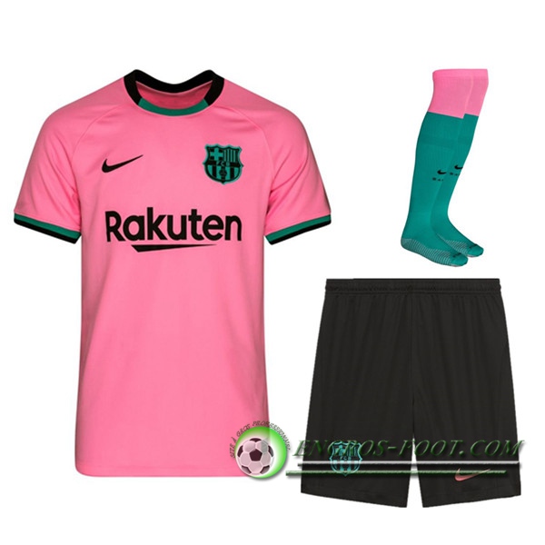 Engros-foot: Jeu Nouveaux Ensemble Maillot de Foot FC Barcelone Third (Short+Chaussettes) 2020/2021 Thailande