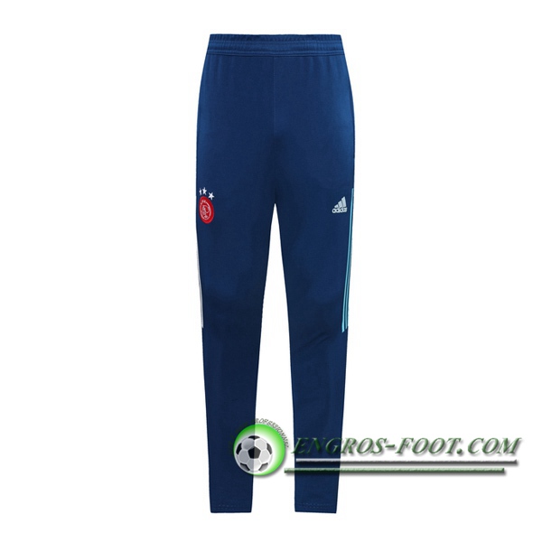 Training Pantalon Foot AFC Ajax Bleu 2020/2021