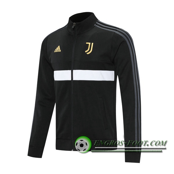 Nouveaux Veste Foot Juventus Noir 2020/2021