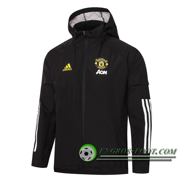 Nouveaux Coupe-Vent Manchester United Noir 2020/2021