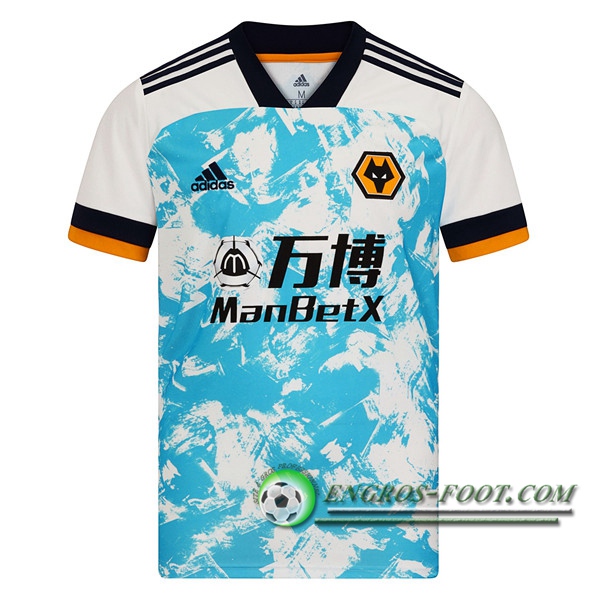 Engros-foot: Jeu Nouveaux Maillot de Foot Wolves Exterieur 2020/2021 Thailande