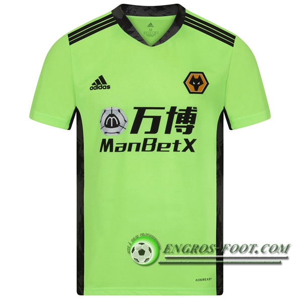 Engros-foot: Jeu Nouveaux Maillot de Foot Wolves Gardien de But 2020/2021 Thailande