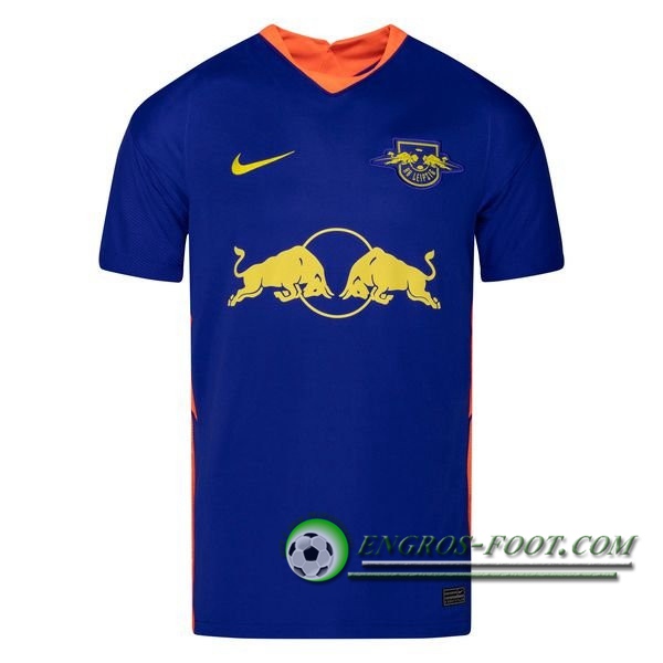 Nouveau Engros-foot: Jeu Nouveaux Maillot de Foot RB Leipzig Exterieur 2020/2021 Thailande