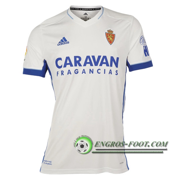 Engros-foot: Jeu Nouveaux Maillot de Foot Real Zaragoza Domicile 2020/2021 Thailande