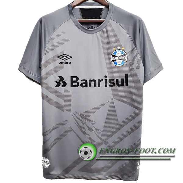 Engros-foot: Jeu Nouveaux Maillot de Foot Gremio Gardien de But Gris 2020/2021 Thailande